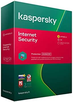 Kaspersky Internet Security 2022 (3 Postes+1 / 1 An)