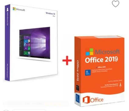 Windows 10 Pro + Office 2019 365 Pro [Pack]